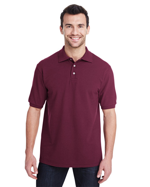 Psycho Bunny Men's Gilson Sport Polo Black/Green B6K403Z1PL